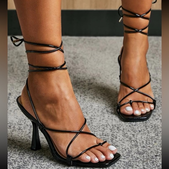 Shein Strappy Heels - Picture 7 of 16